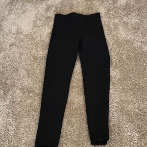 Black formal leggings.